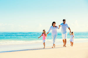 Beginnings Treatment Centers Family on Beach