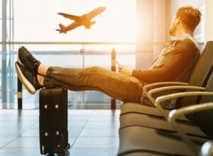 Man at the airport