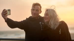 Two clients leading substance free lifestyles
